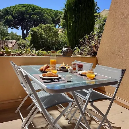 Le Ptit Cocon - Elegant Avec Terrasse דירה קבלייר-סור-מר
